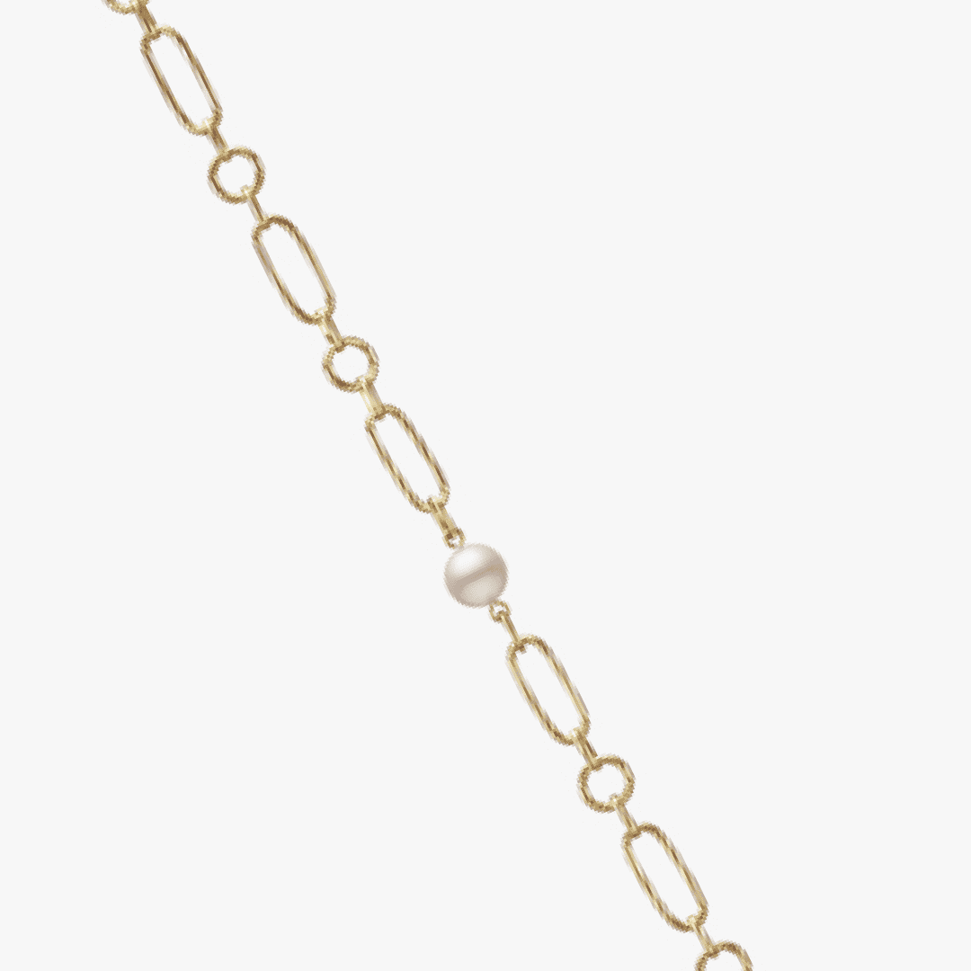Collar Mikimoto M Code Oro amarillo 18k y perlas — imagen 2